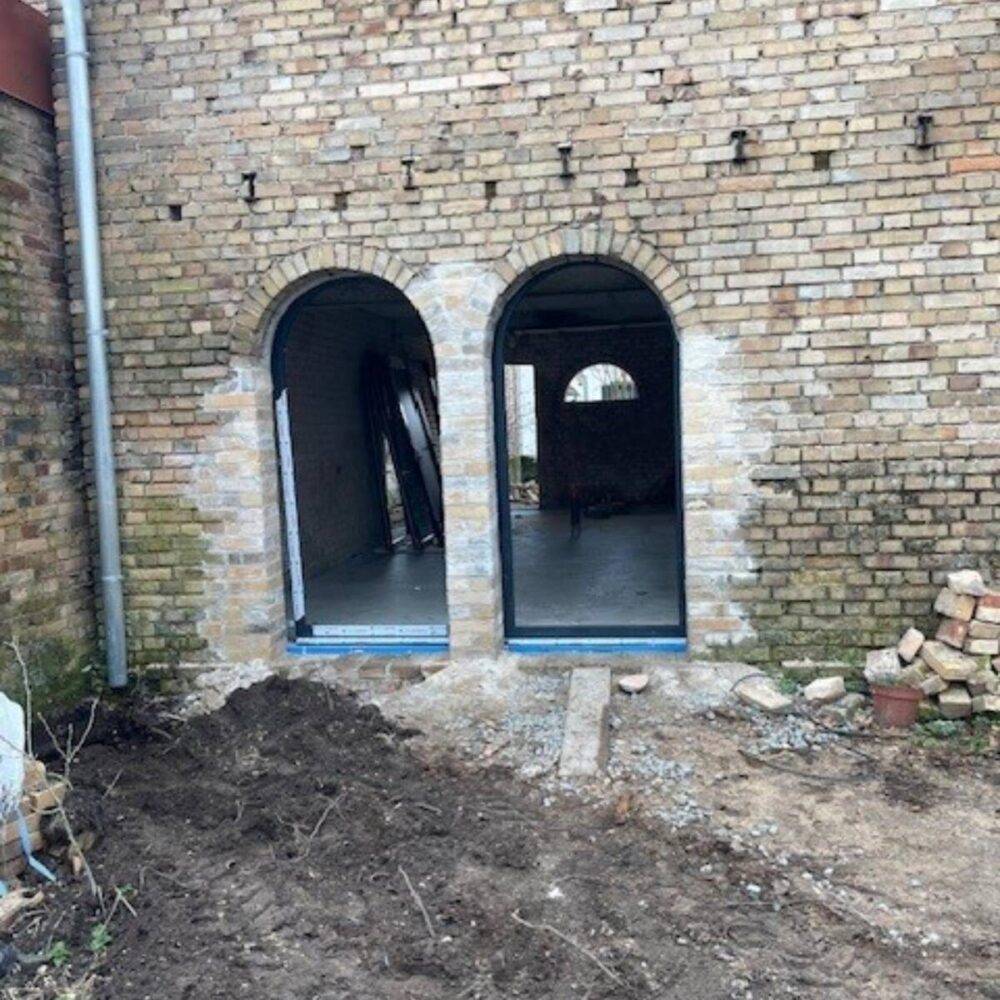 Rénovation corps de ferme à Oberhoffen sur Moder Haguenau 1